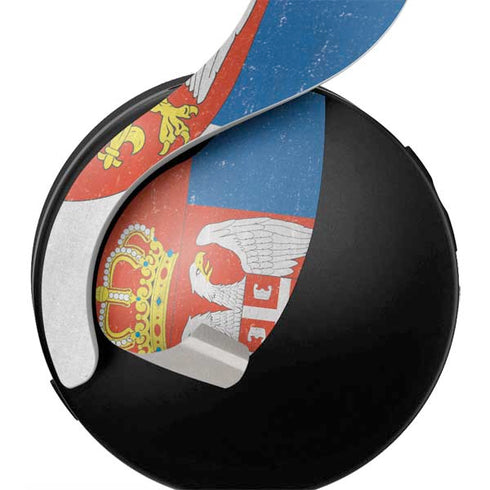 Serbia Flag Distressed PULSE 3D Wireless Headset for PS5 Skin